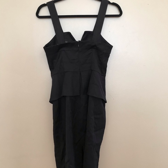 WHITE HOUSE BLACK MARKET peplum black dress - Picture 6 of 6